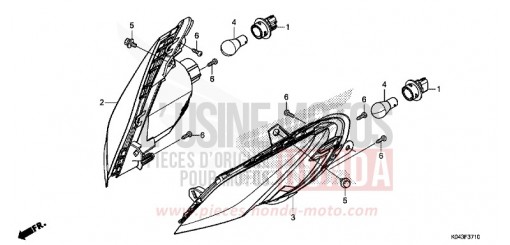 FRONT WINKER NSS300AD de 2013